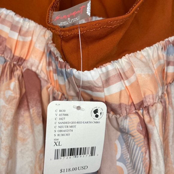 NWT Free People Movement All Strapped One Piece Jumpsuit Harem Pants size XL - Picture 6 of 6